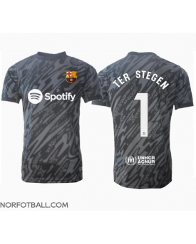 Billige Fotballdrakt Barcelona Ter Stegen #1 Keeper Replika Tredjedrakt 2024-25 Kortermet